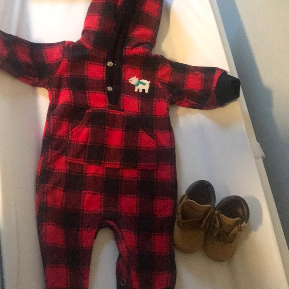 Newborn warm flannel